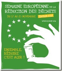affiche SERD 2012 la semaine européenne de la réduction des déchets